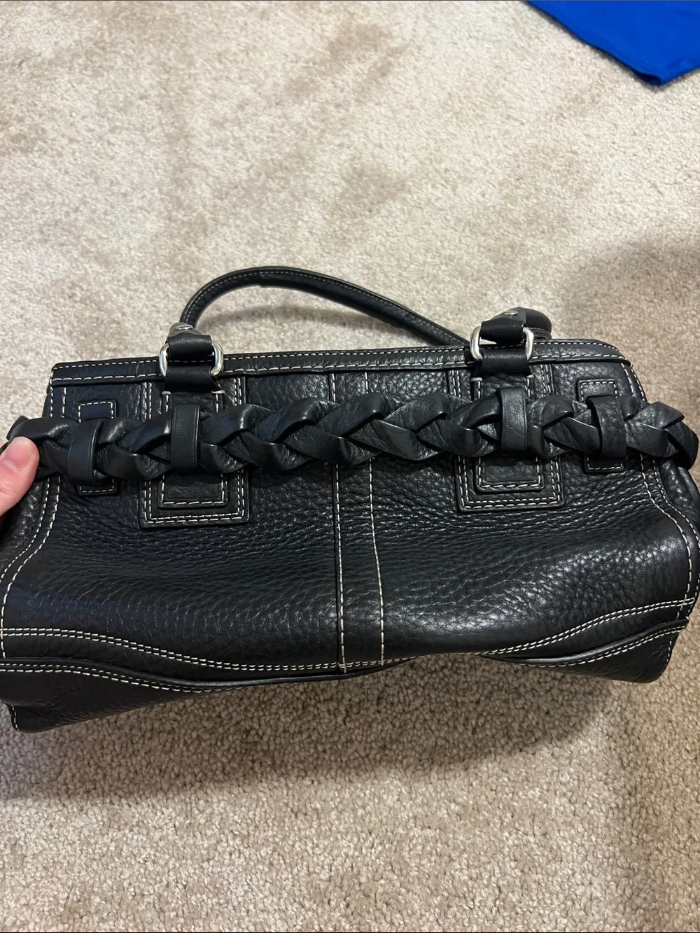 Coach shoulder bag-  black